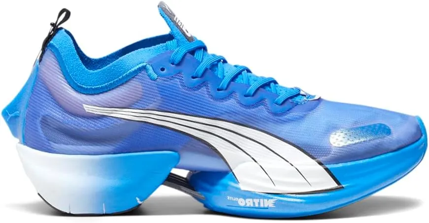 PUMA Womens Fast-R Nitro Elite Running Sneakers Shoes - Blue - Size 7.5 M