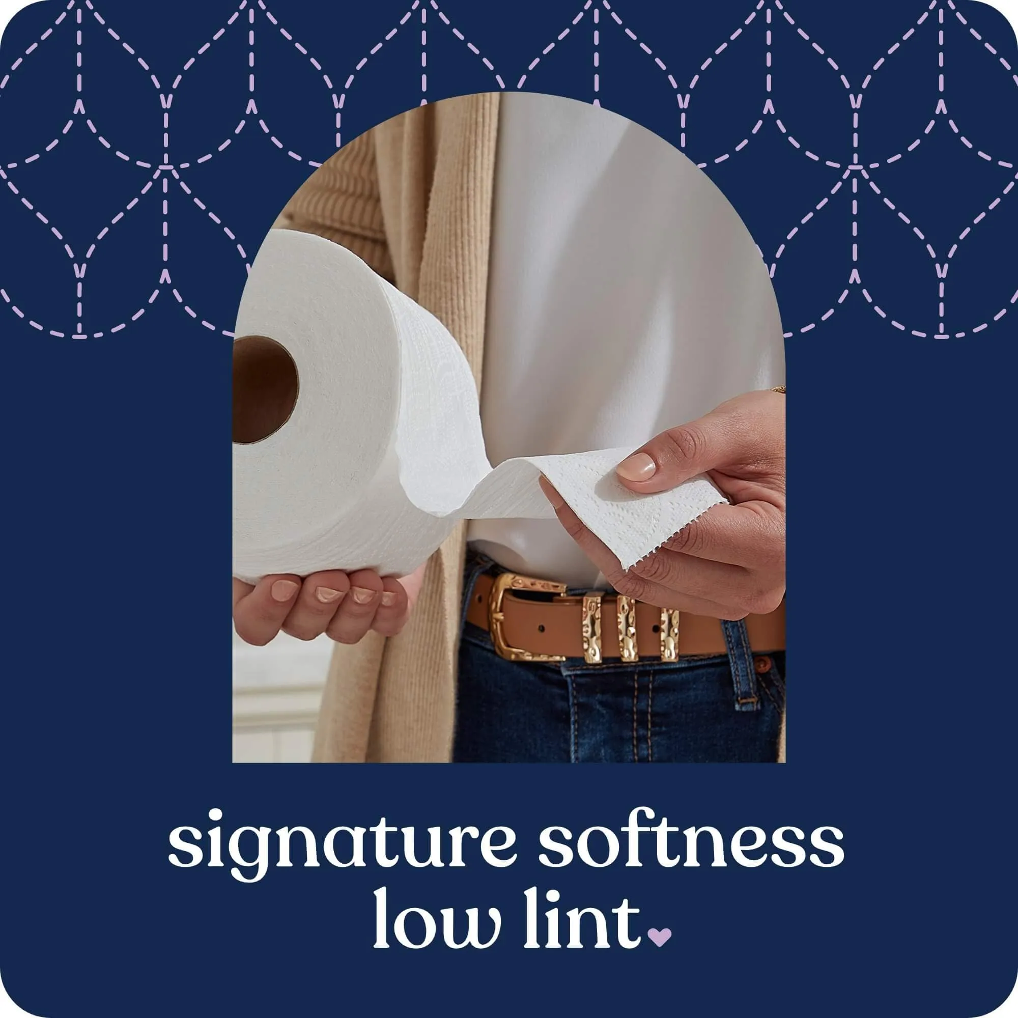 Quilted Northern Ultra Plush Toilet Paper, 6 Mega Rolls = 24 Regular Rolls, 3X Thicker*, 3 Ply Soft Toilet Tissue