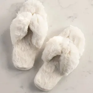 Rina Thong Slippers | Ivory S/M
