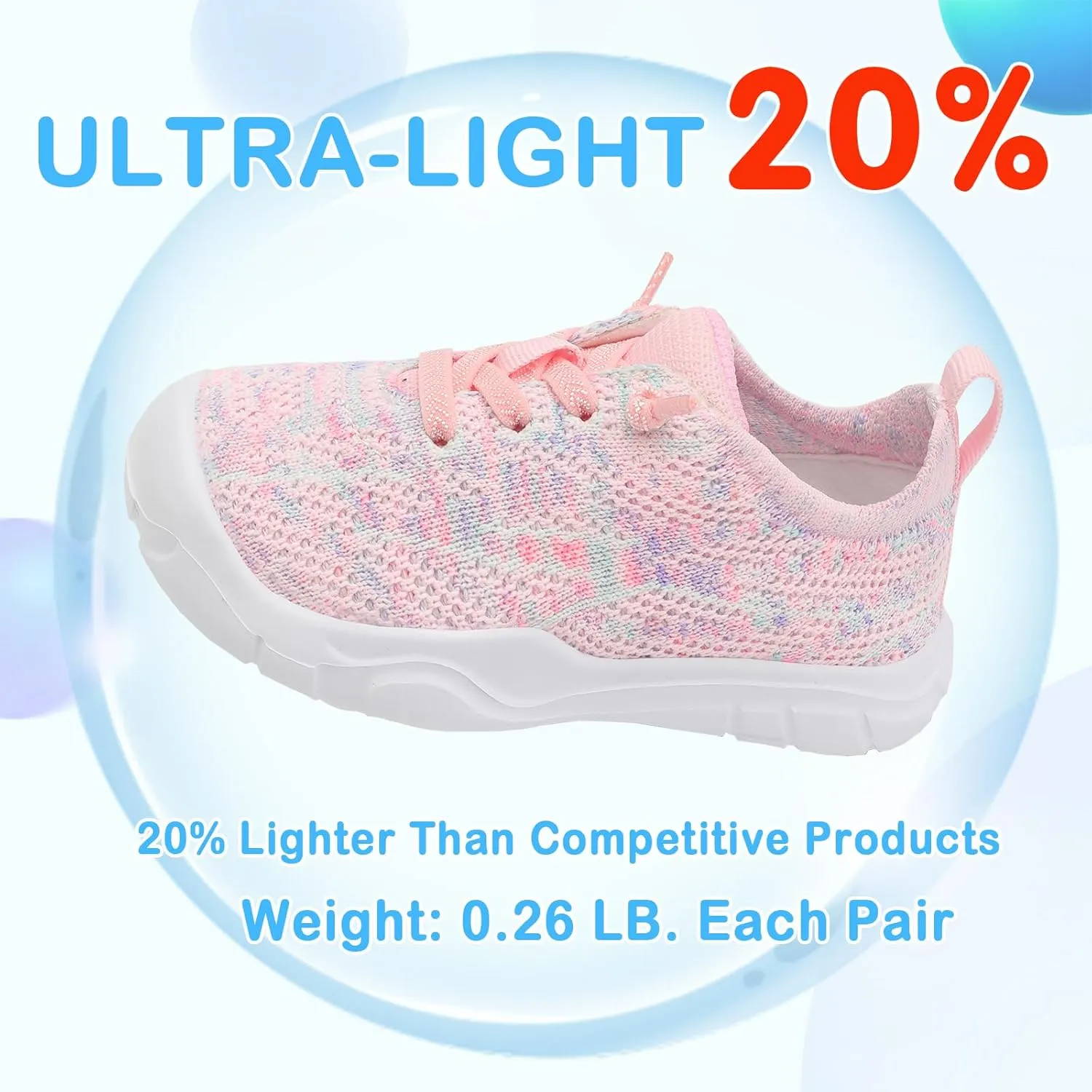 Scurtain Toddler Shoes Boys Girls Barefoot Shoes Kids Breathable Sneakers Slip on Toddler Sneakers