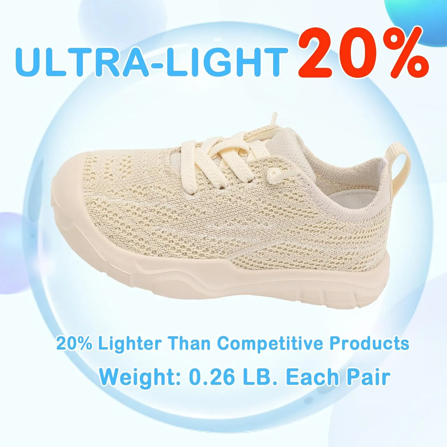 Scurtain Toddler Shoes Boys Girls Barefoot Shoes Kids Breathable Sneakers Slip on Toddler Sneakers