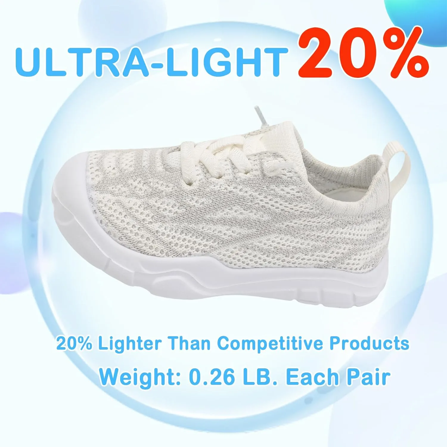 Scurtain Toddler Shoes Boys Girls Barefoot Shoes Kids Breathable Sneakers Slip on Toddler Sneakers