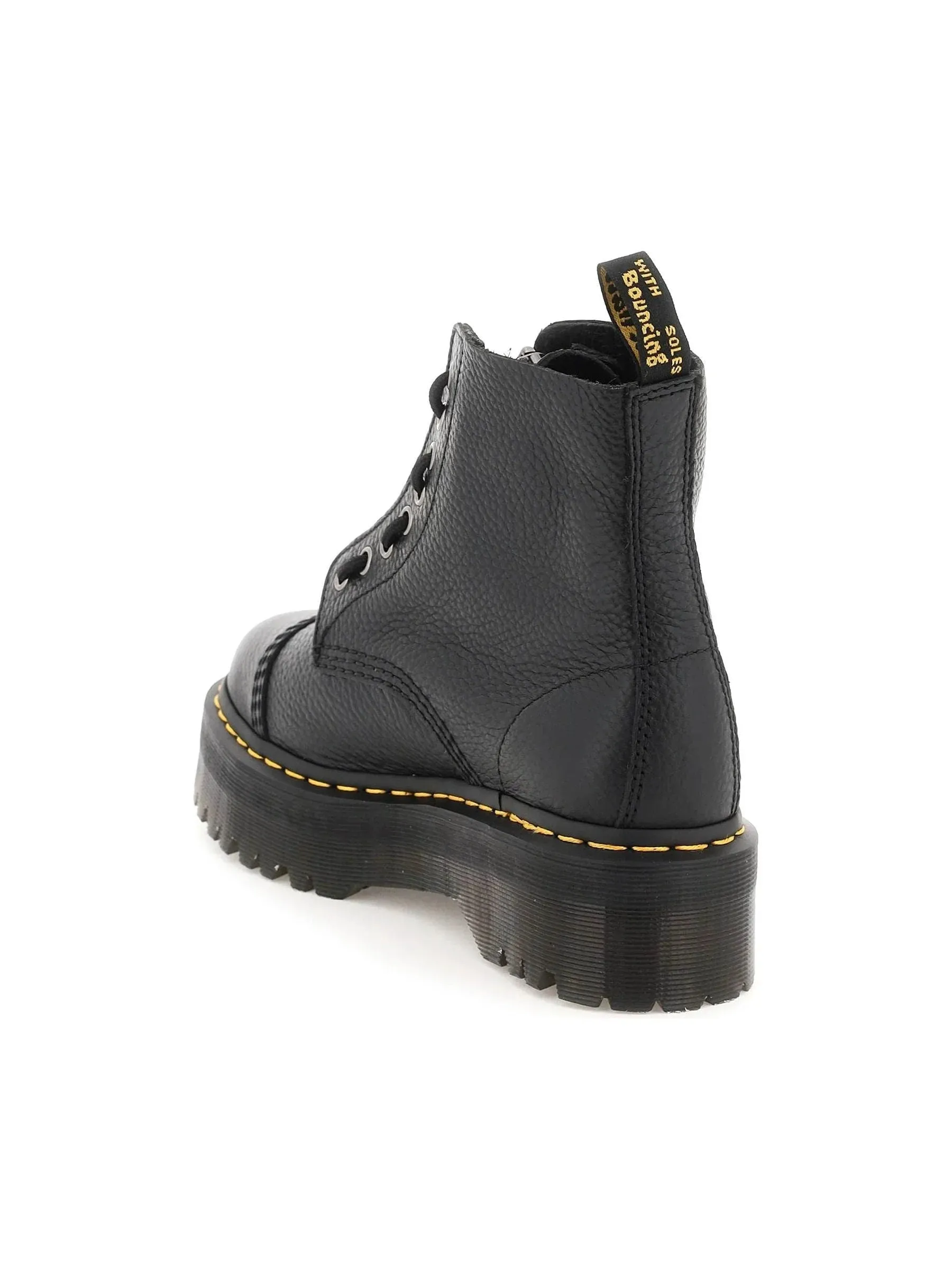 Sinclair Leather Platform Boots