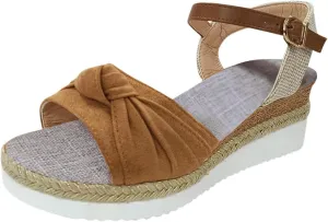Slide Sandals for Women Flat Sandal Womens Dressy Women's Sandals Open Toe Dress Outdoor Casual