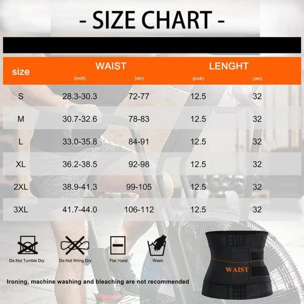 Slimming Body Sauna Sport Waist Trainer for Men