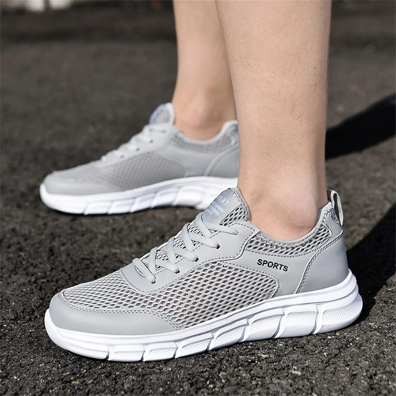 Sneakers for Men Mens Walking Shoe Men's Comfortable Light Weight Slip on Shoes Men's Fashion Sneakers