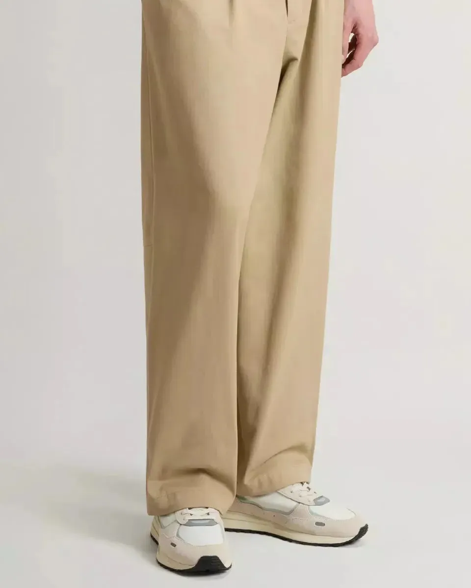 Sneakers Retro in Nylon con Dettagli in Pelle e Camoscio