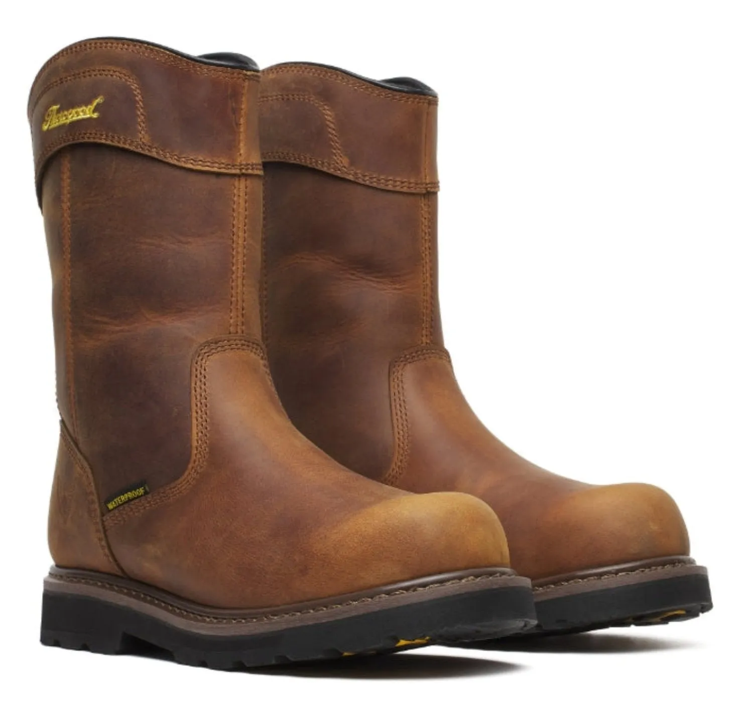Thorogood Men's Jobsite Waterproof 11" Safety Toe Wellington Boot