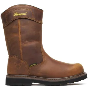 Thorogood Men's Jobsite Waterproof 11" Safety Toe Wellington Boot