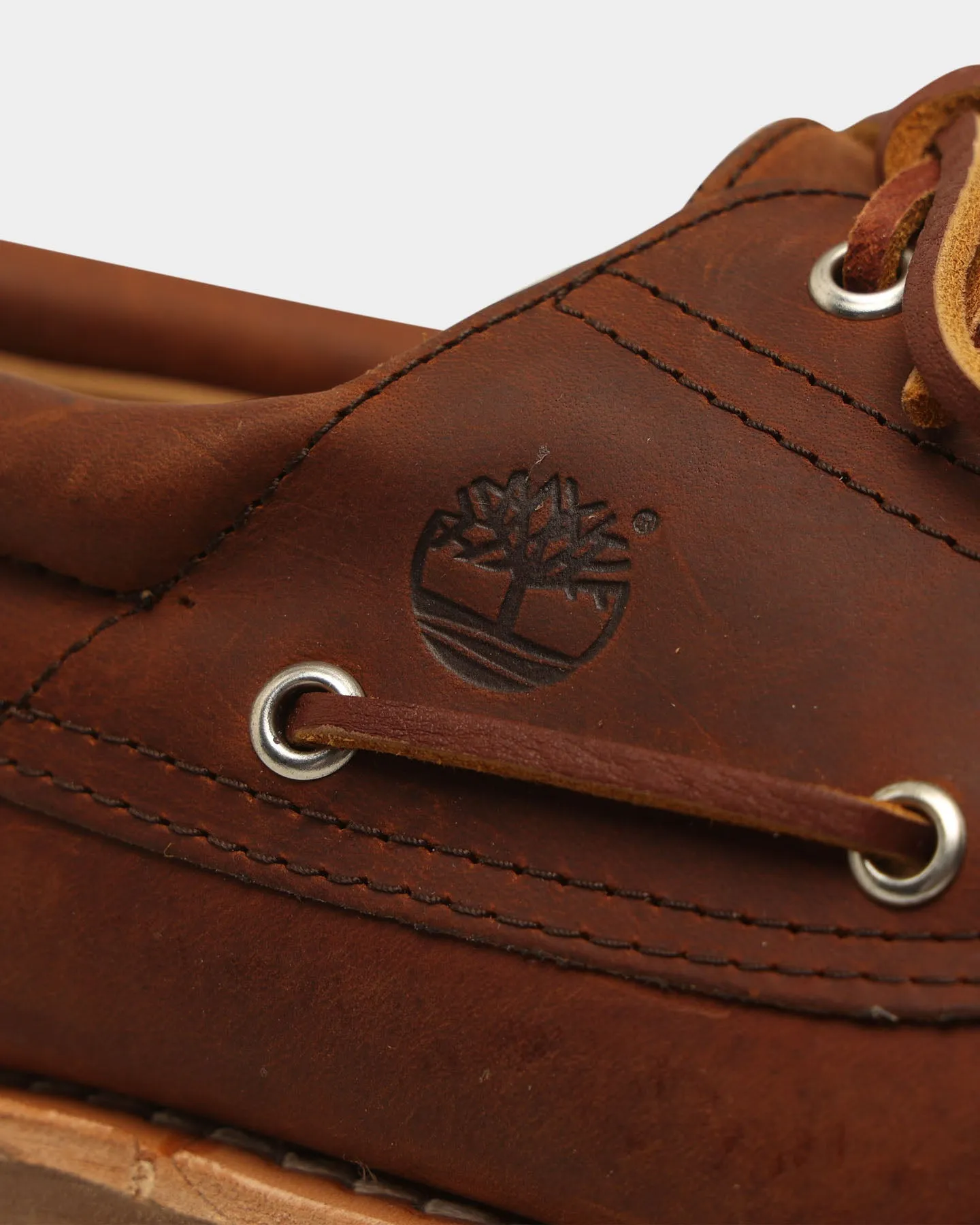 Timberland Authentics 3 Eye Classic Shoes Rust Full Grain