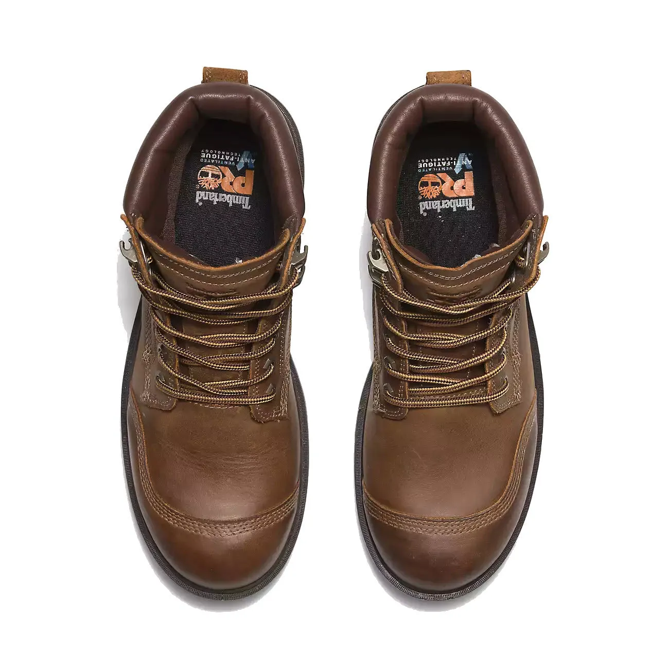 TIMBERLAND SOFT TOE WHITMAN 6 INCH WATERPROOF BOOT COPPER - MENS