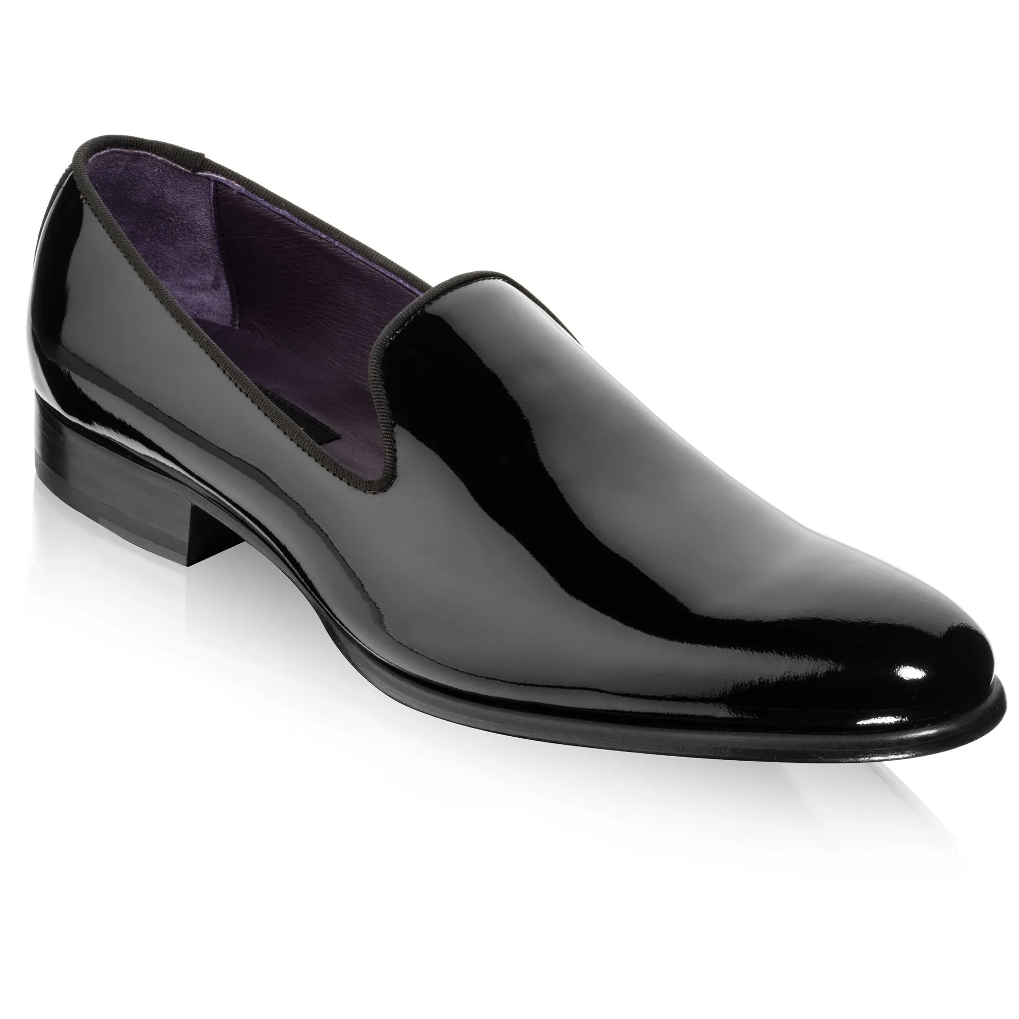TO BOOT NEW YORK - “Delevan” Black Patent Leather Round Toe Loafers - 11