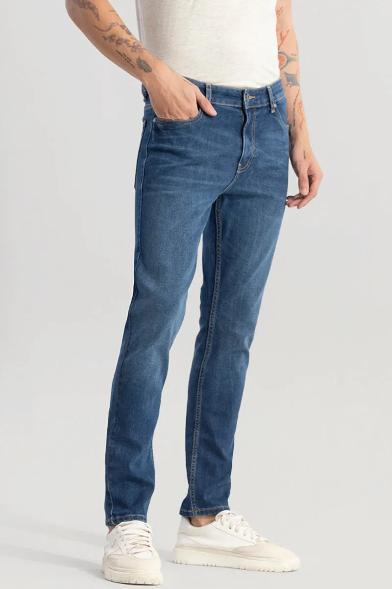 Trex Aegean Blue Slim Fit Jeans