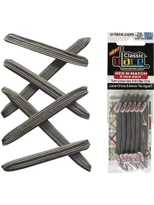 U-Lace Classic No-Tie Sneaker Laces
