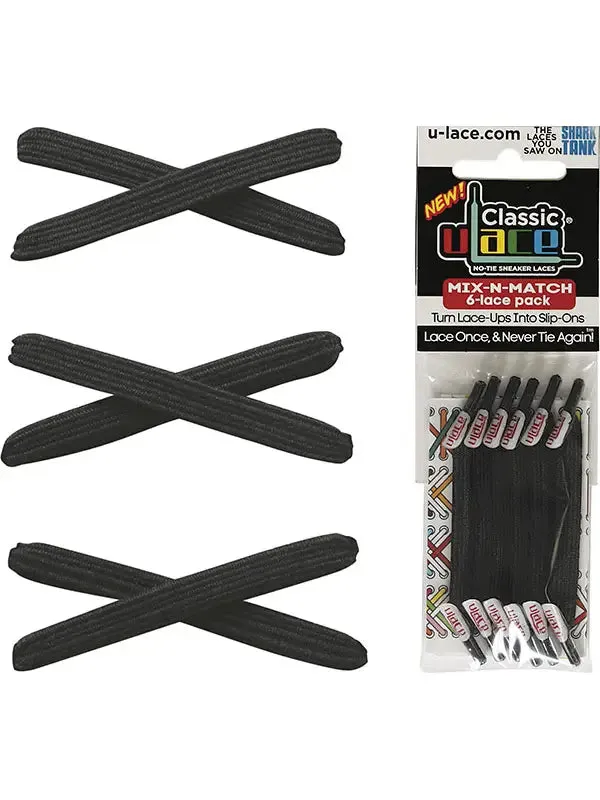 U-Lace Classic No-Tie Sneaker Laces
