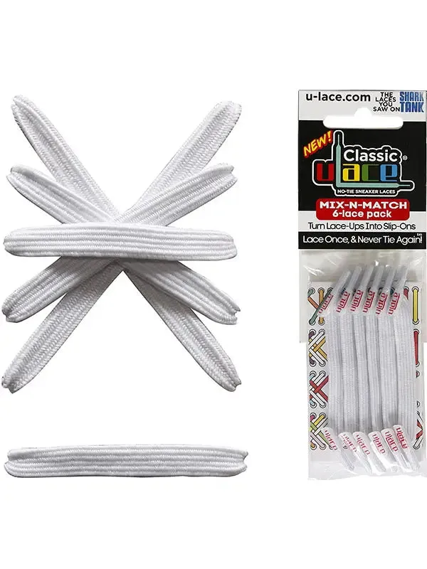 U-Lace Classic No-Tie Sneaker Laces