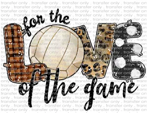 Waterslide, Sublimation & Multi-Surface Transfers - Volleyball