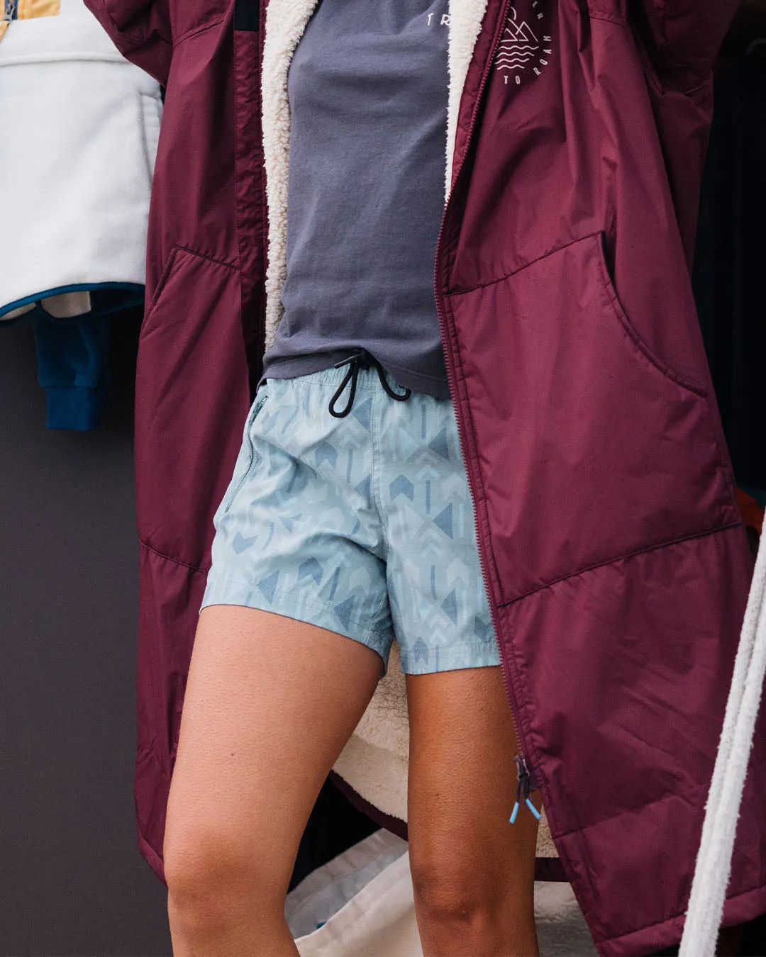 Way Out All Purpose Short - Pistachio Ore Pattern