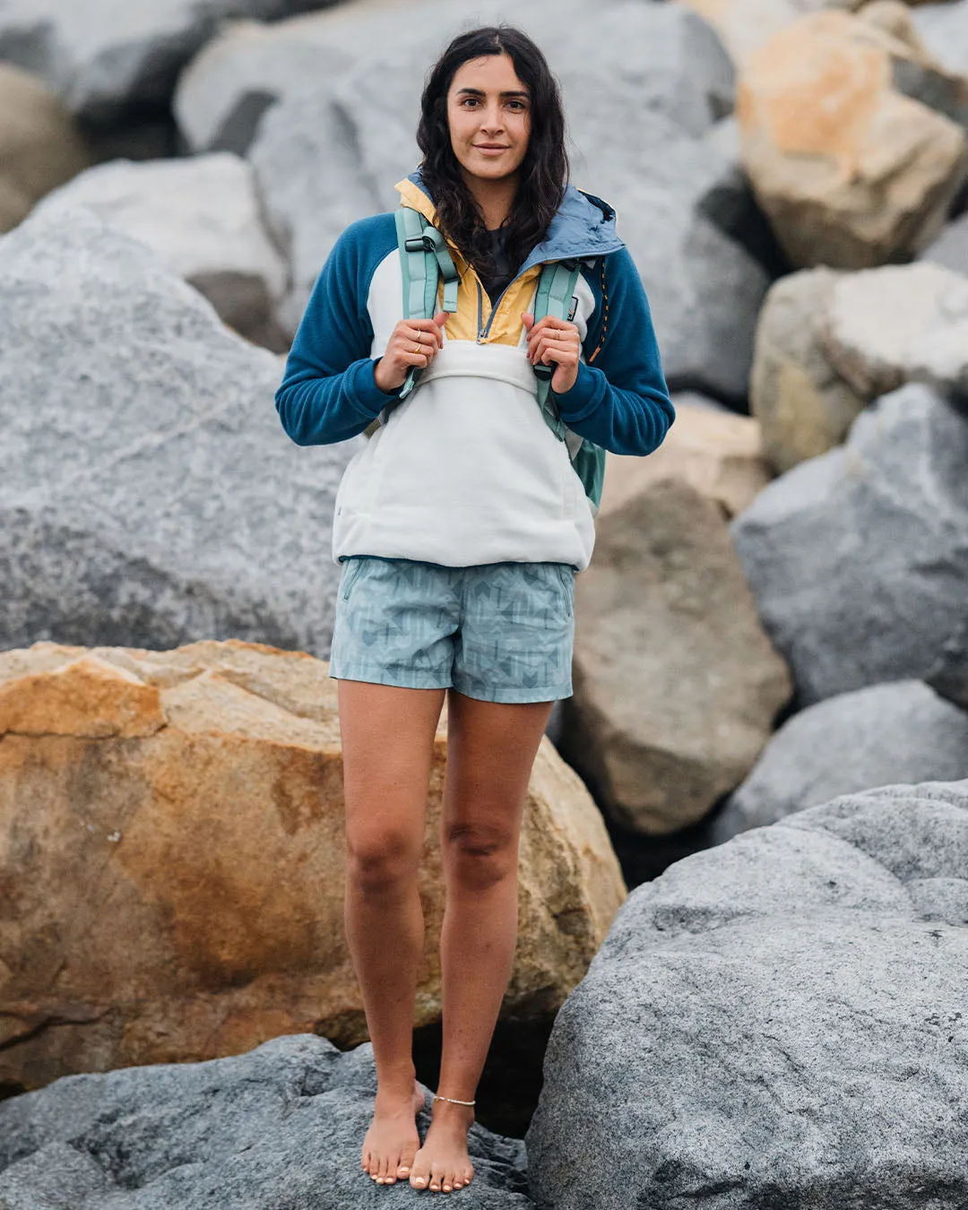 Way Out All Purpose Short - Pistachio Ore Pattern