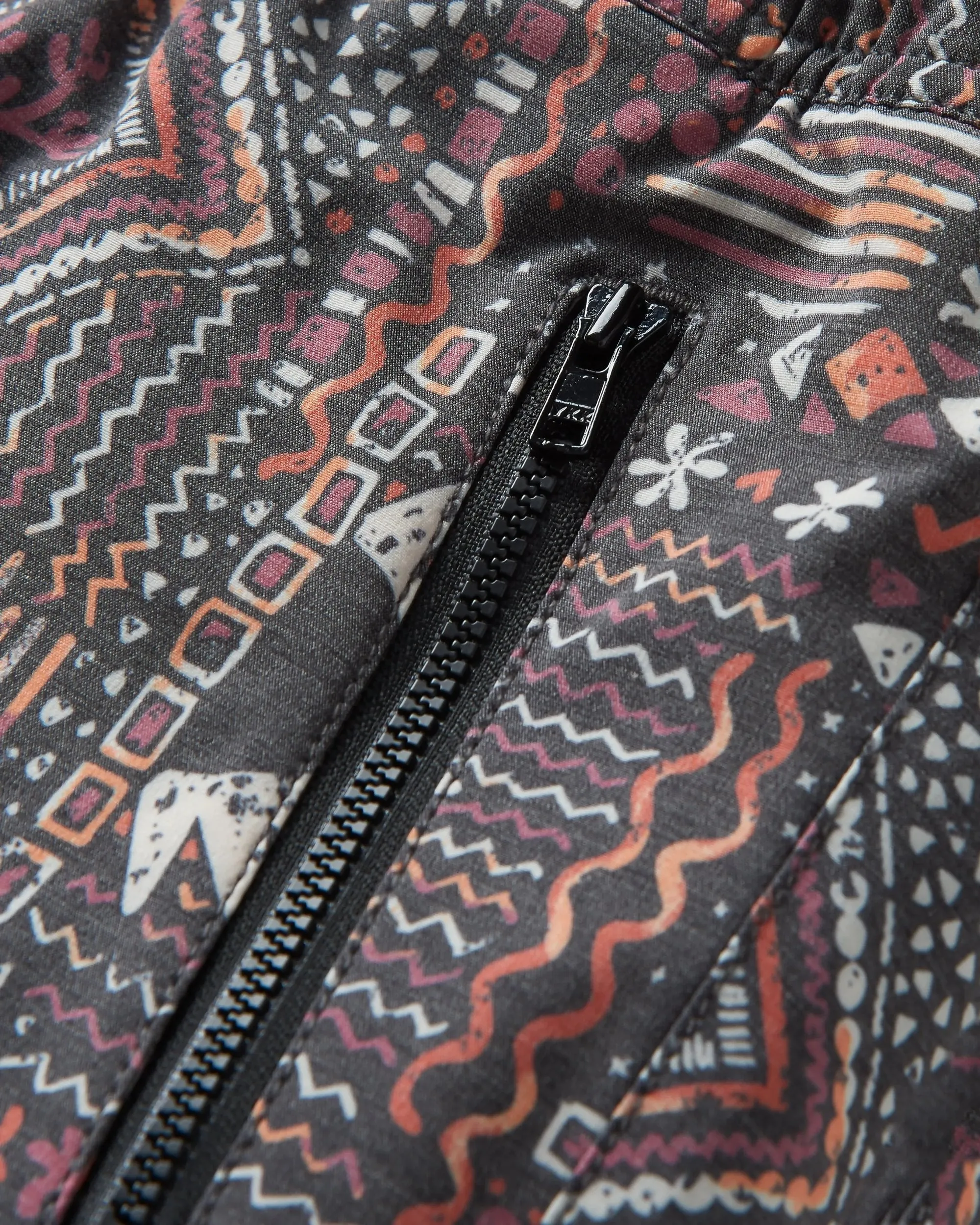 Way Out Recycled All Purpose Short - Vintage Patchwork Black/Multi