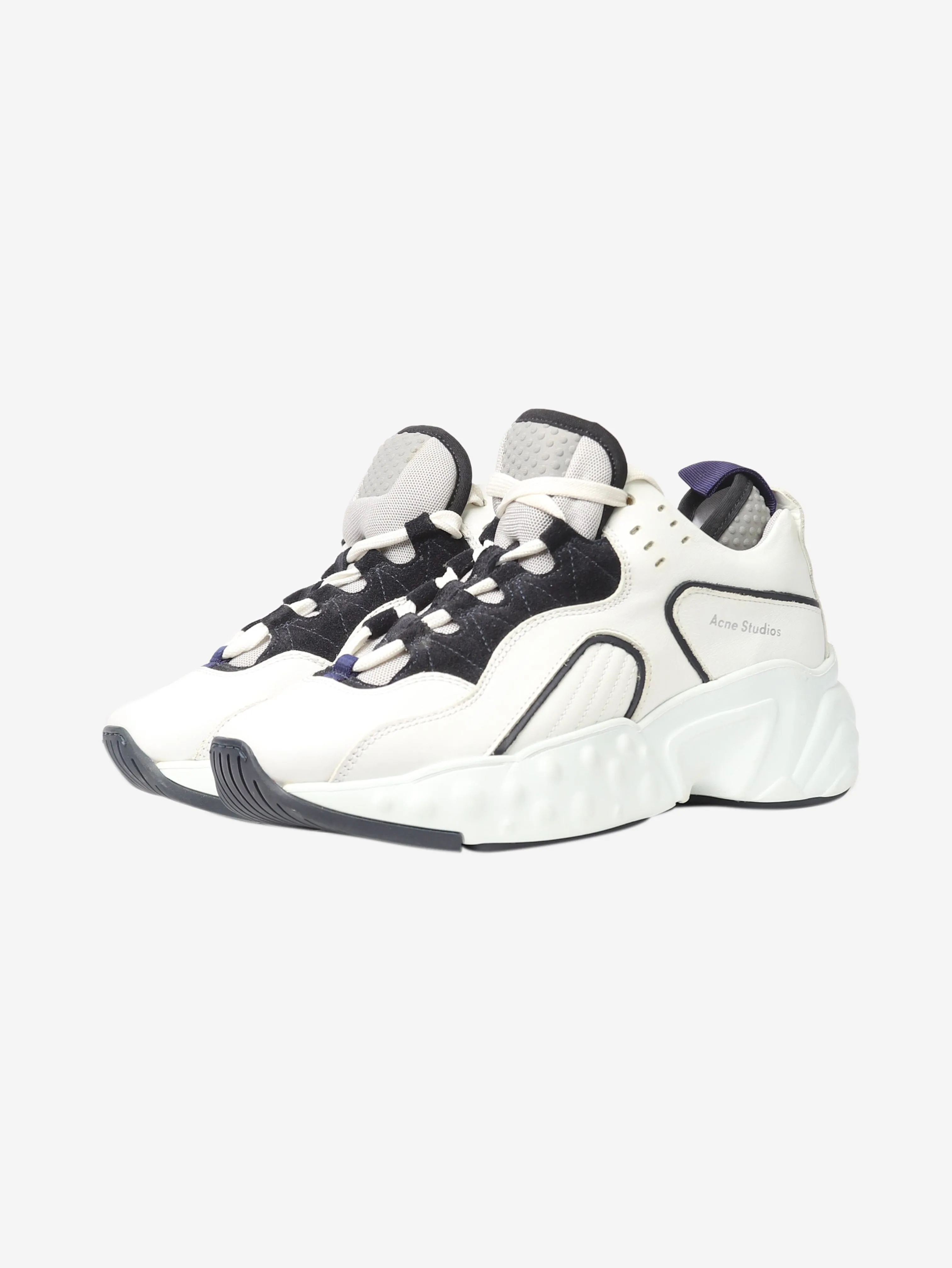 White chunky trainers - size EU 36