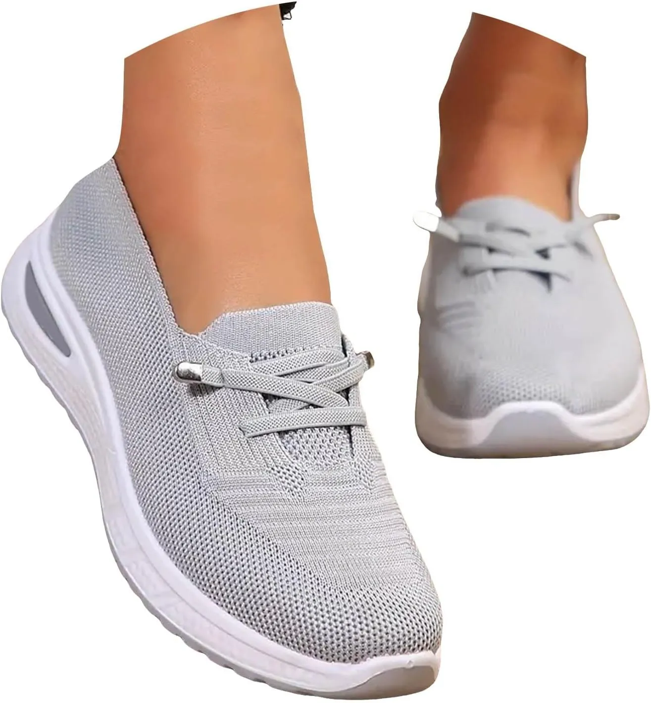 Women Comfy Orthopedic Walking Shoes, 2025 New Orthopedic Women's Breathable Slip On Arch Support Non-Slip Sneakers