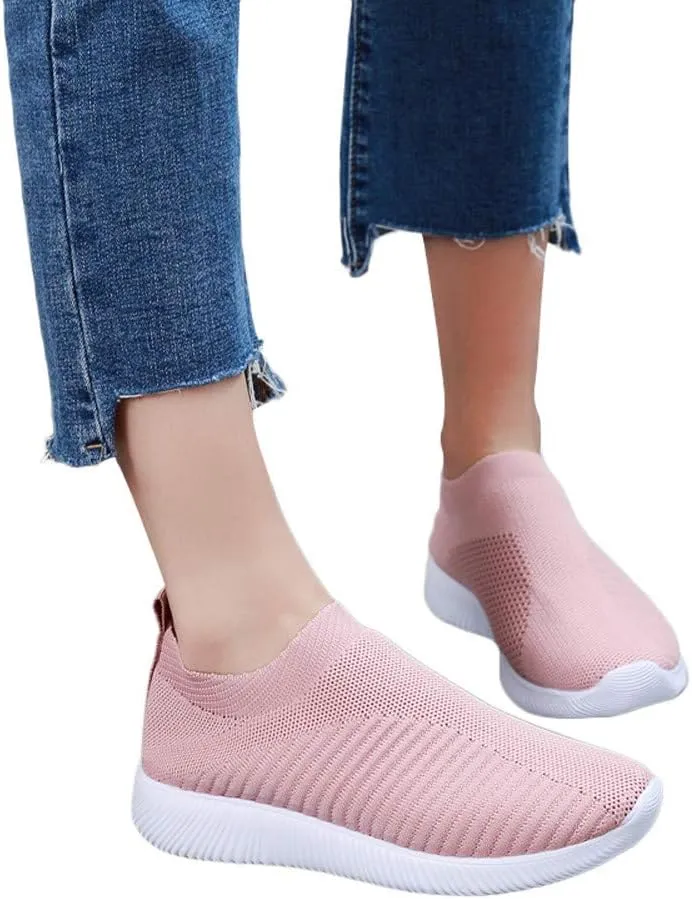 Women Sneakers Size 6 Wide Slip On Shoes Women Wide Arch Support Sneakers Women Wide Width Slip On Sneakers Women Size 8 Wide Zapatos para Correr De Mujer