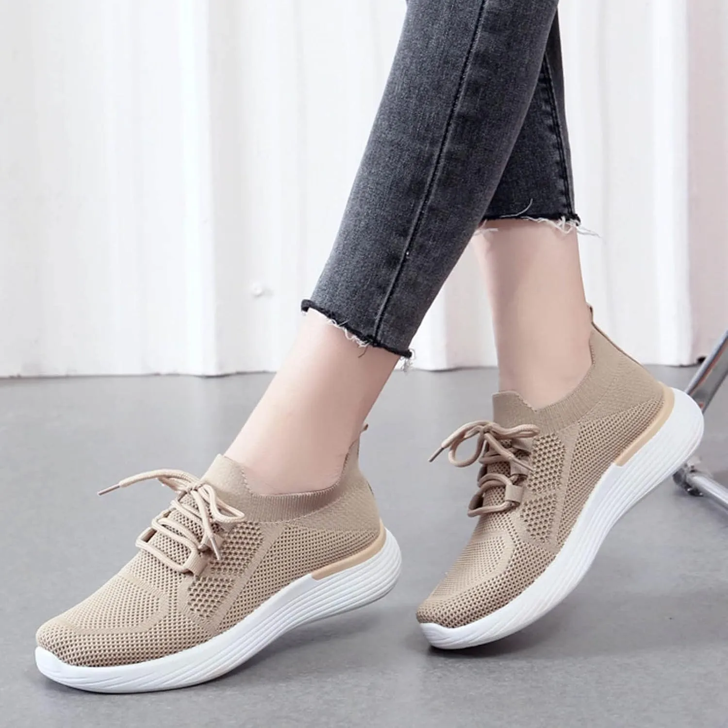Womens Brown High Top Sneakers Slip On Shoes Women Wide Mule Shoes for Women Sneakers Women's Fashion Sneakers Red Slip On Shoes for Women Size 8 1/2