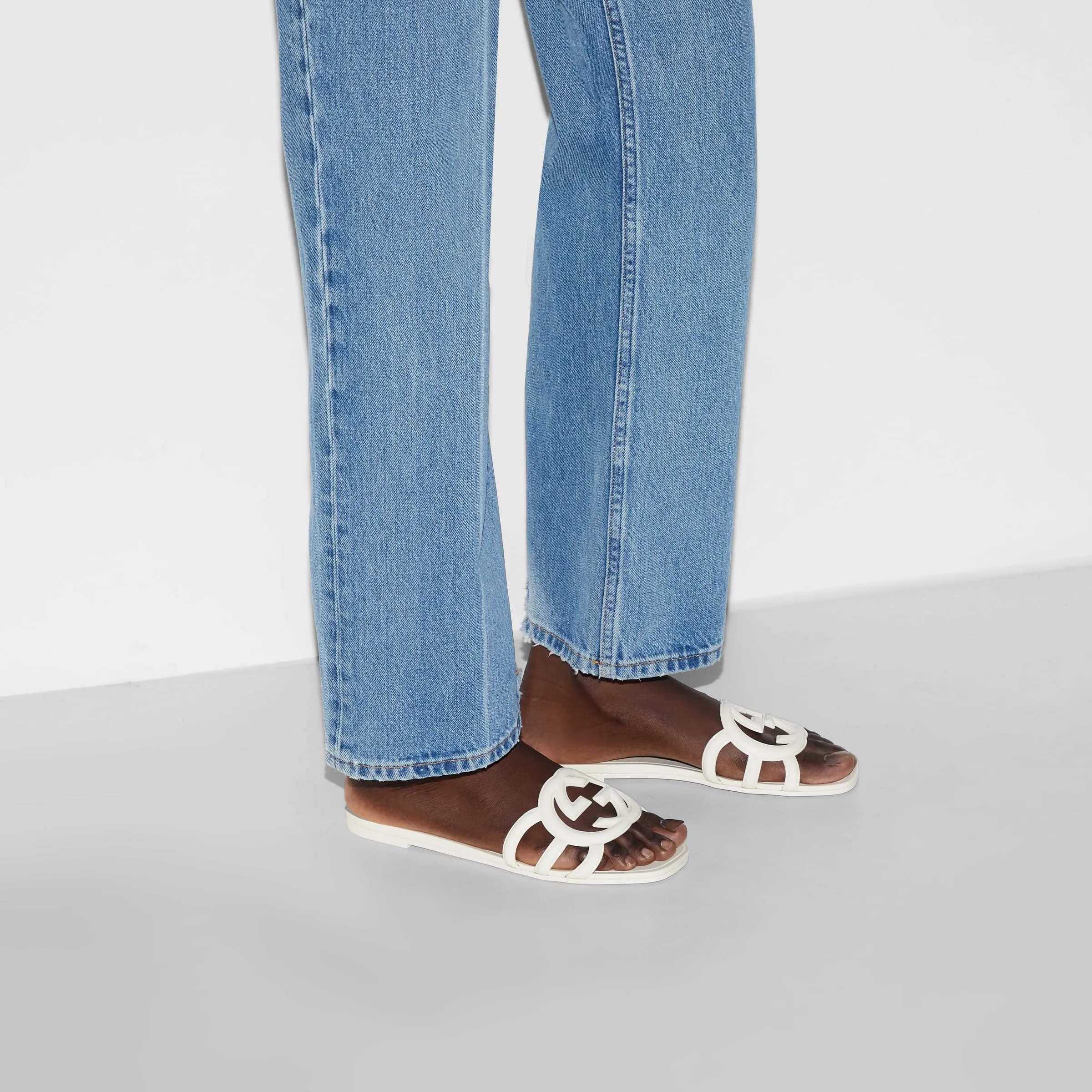 Women's Interlocking G Slide Sandal