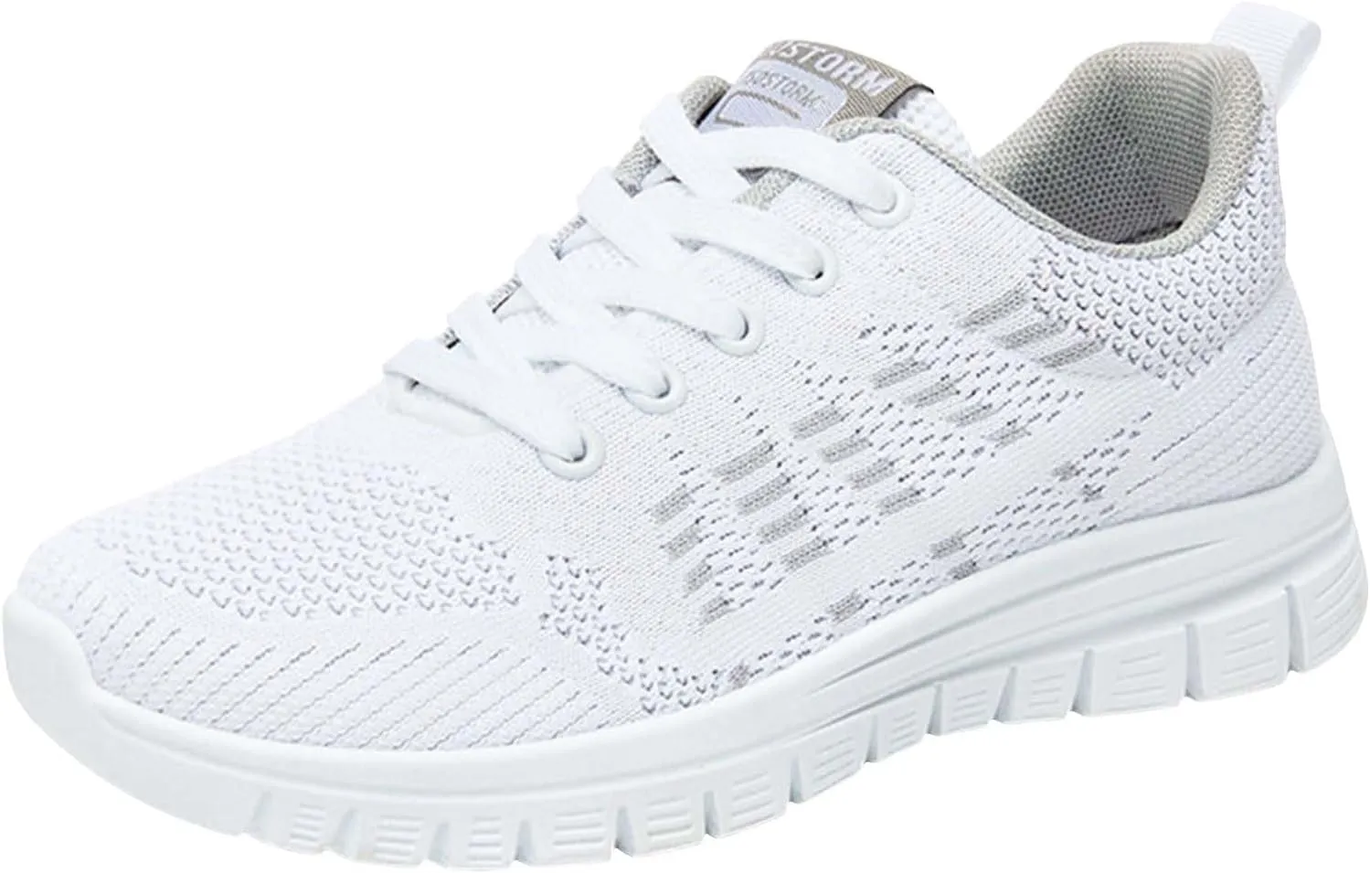 Womens Walking Shoes Comfortable Slip On Sneakers Non Slip Athletic Tennis Running Shoes Casual Shoes Arch Support