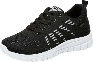 Womens Walking Shoes Comfortable Slip On Sneakers Non Slip Athletic Tennis Running Shoes Casual Shoes Arch Support