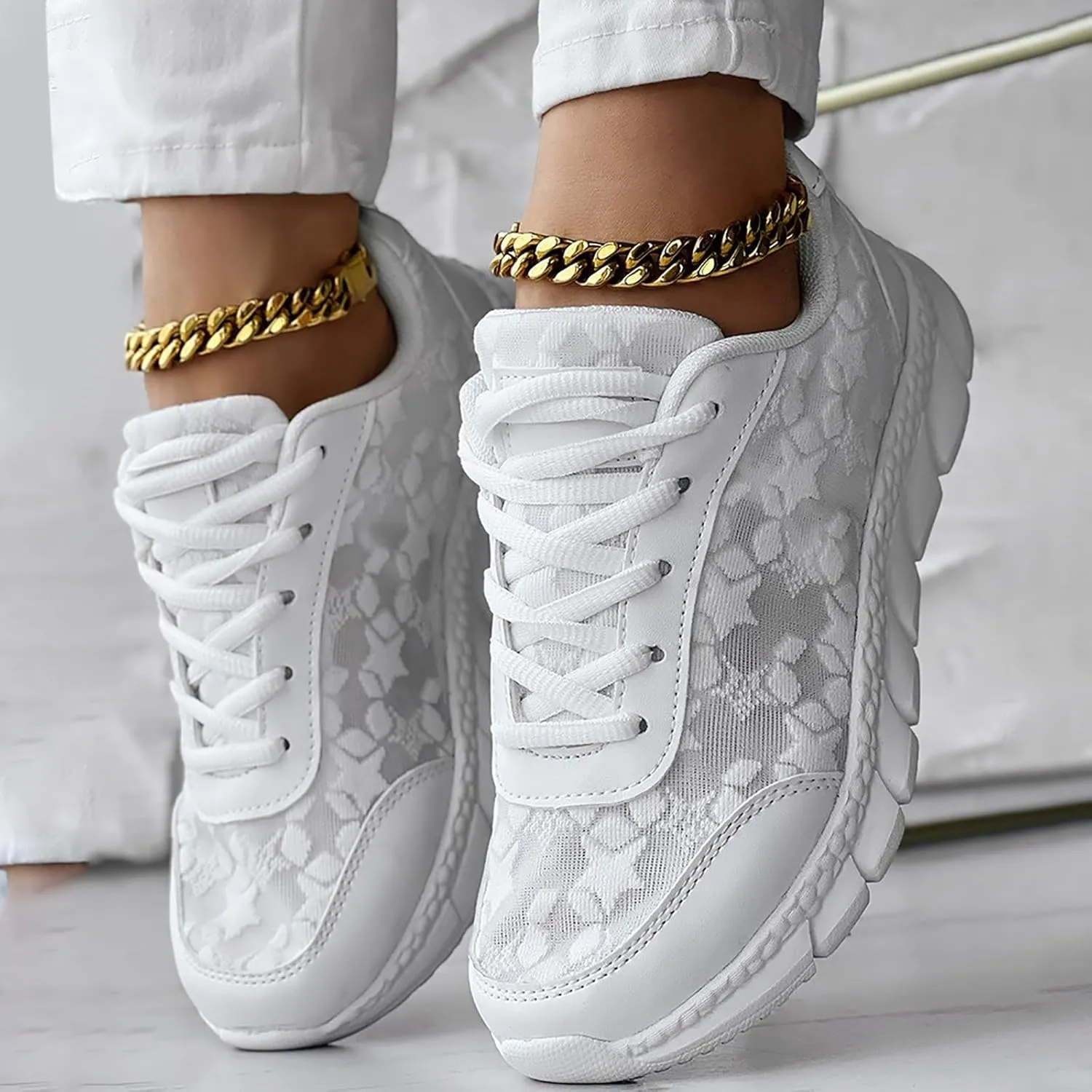 Womens Walking Shoes Comfortable Slip On Sneakers Non Slip Athletic Tennis Running Shoes Mesh Casual Sports Shoes