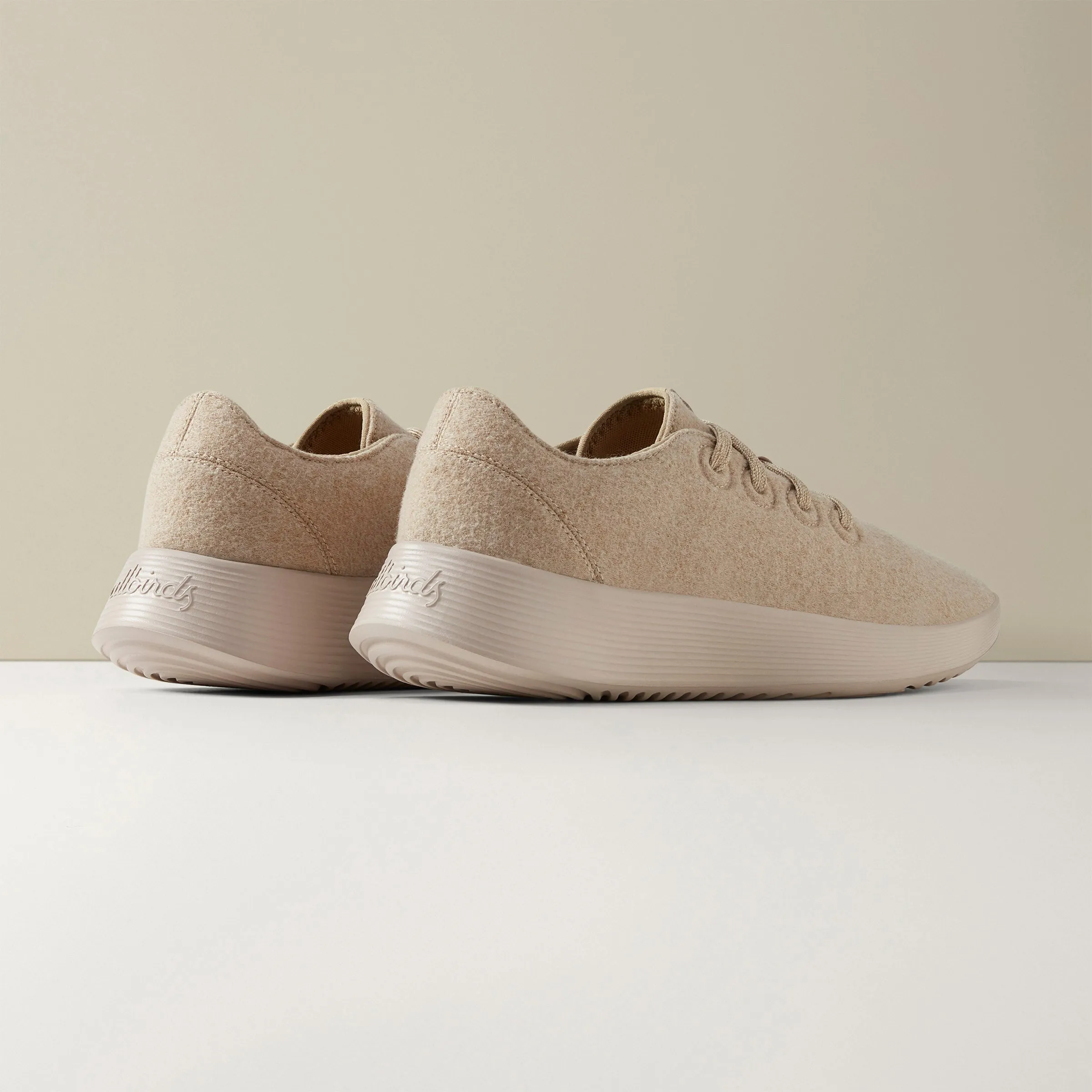 Women's Wool Runner Go - Rugged Beige (Rugged Beige)