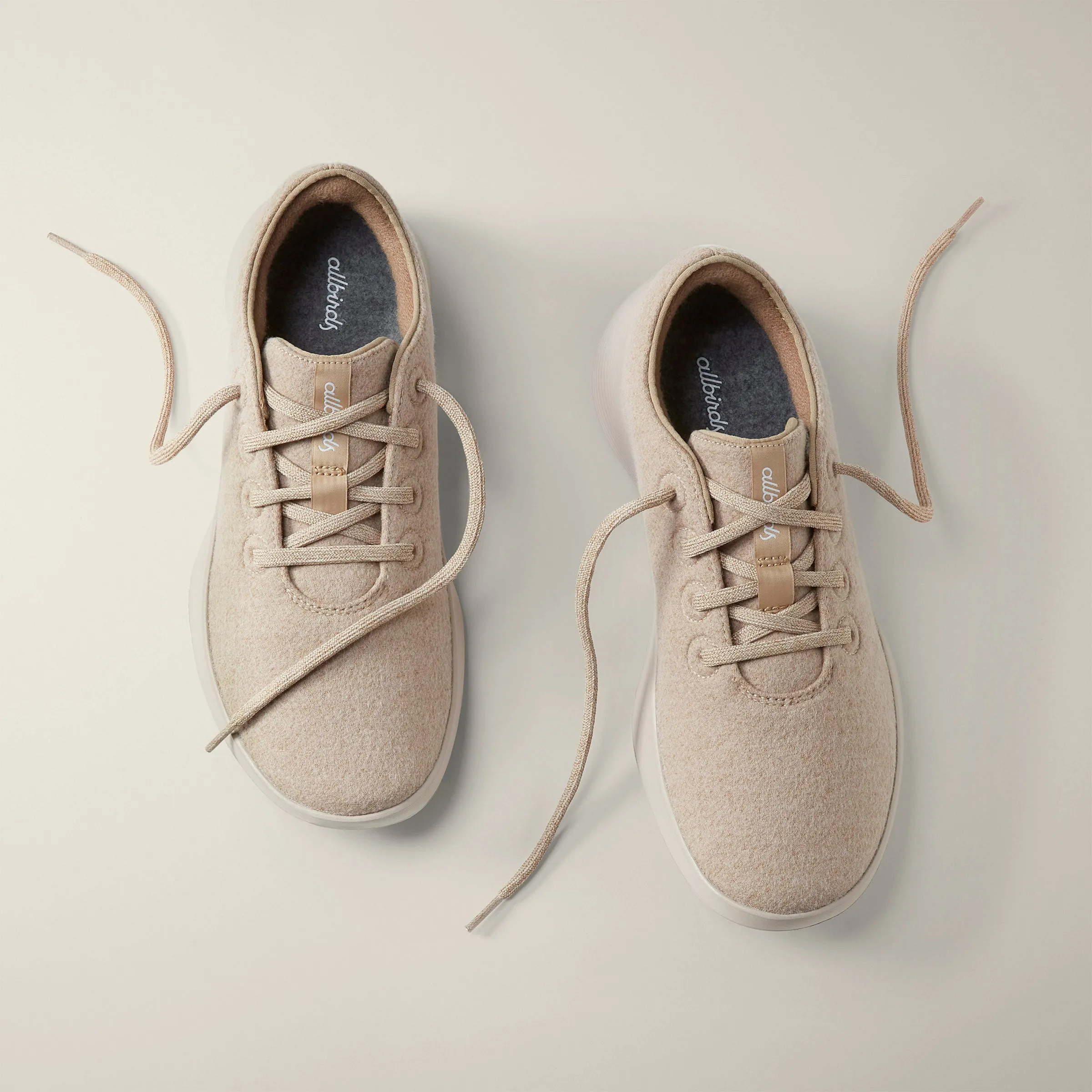Women's Wool Runner Go - Rugged Beige (Rugged Beige)