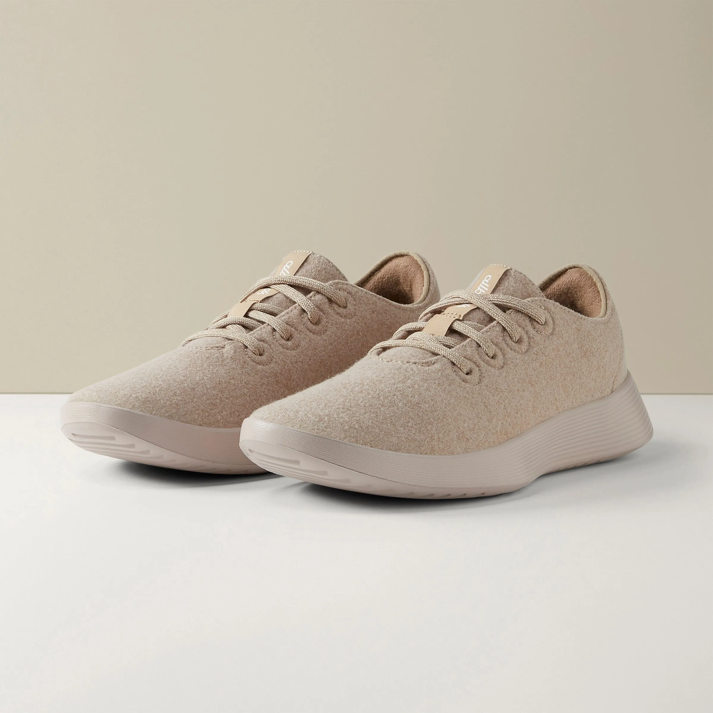 Women's Wool Runner Go - Rugged Beige (Rugged Beige)