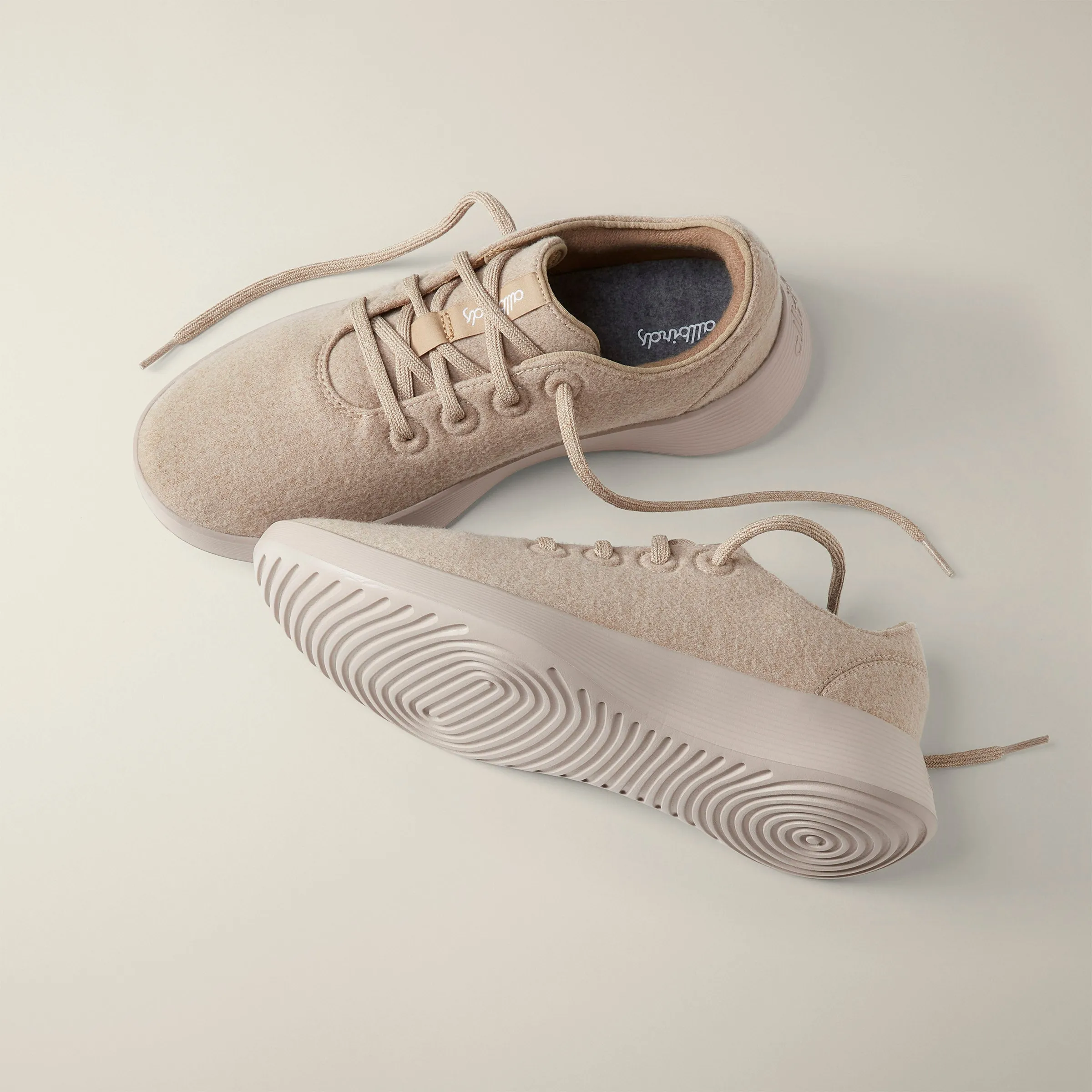 Women's Wool Runner Go - Rugged Beige (Rugged Beige)