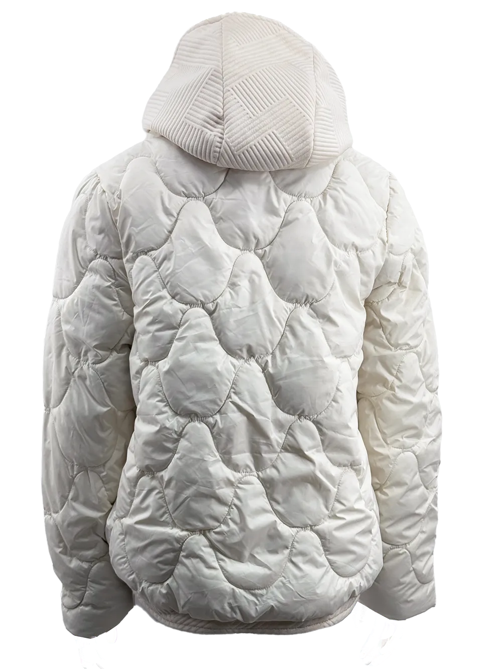 WPJ25001 100% Nylon Body Trimmed with Polyester Hood Women's Quilted Warm Jacket