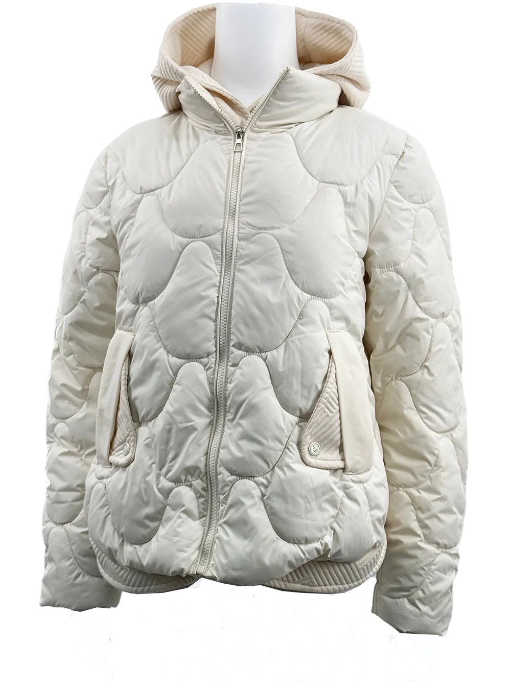 WPJ25001 100% Nylon Body Trimmed with Polyester Hood Women's Quilted Warm Jacket
